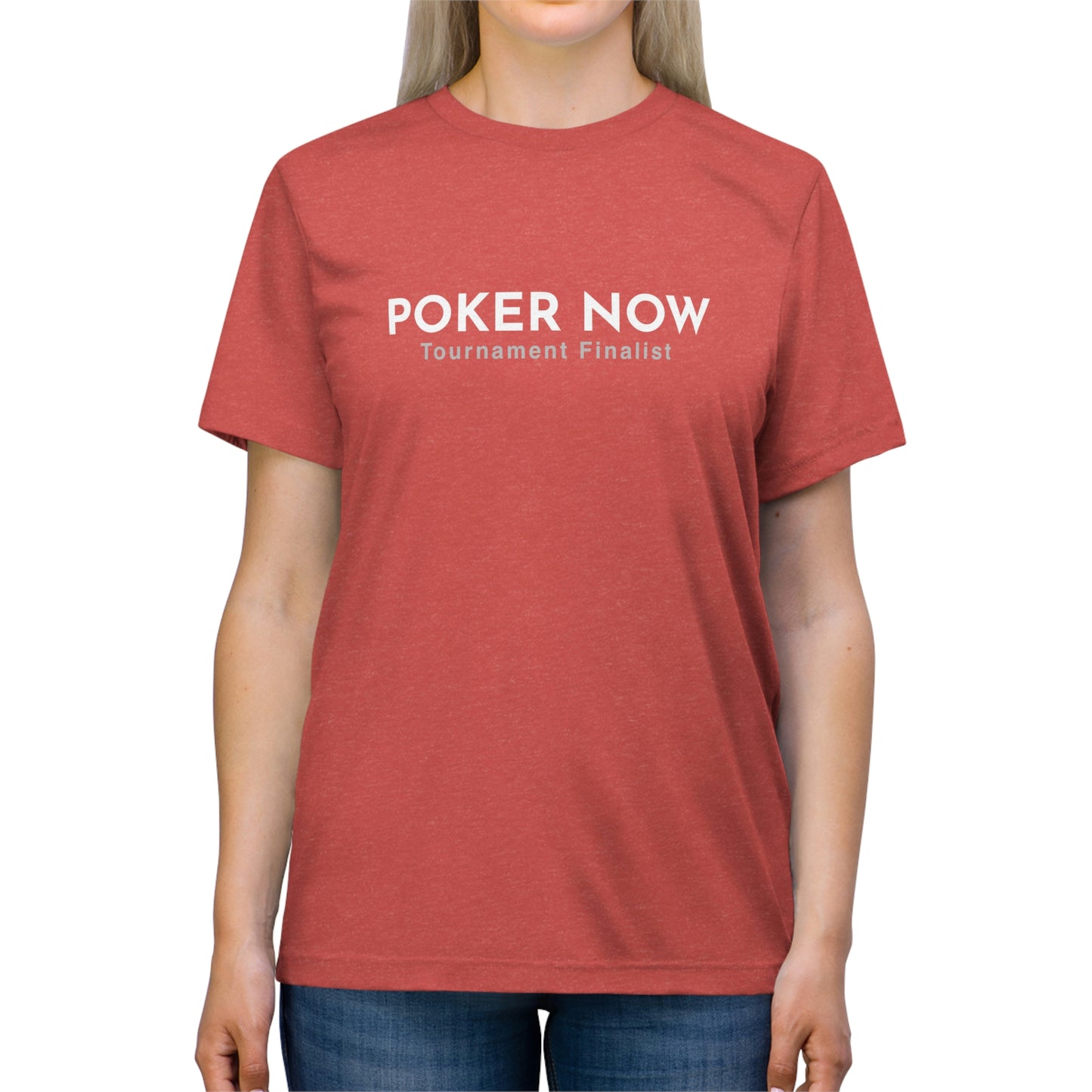 Poker Now Tournament Finalist Triblend Tee