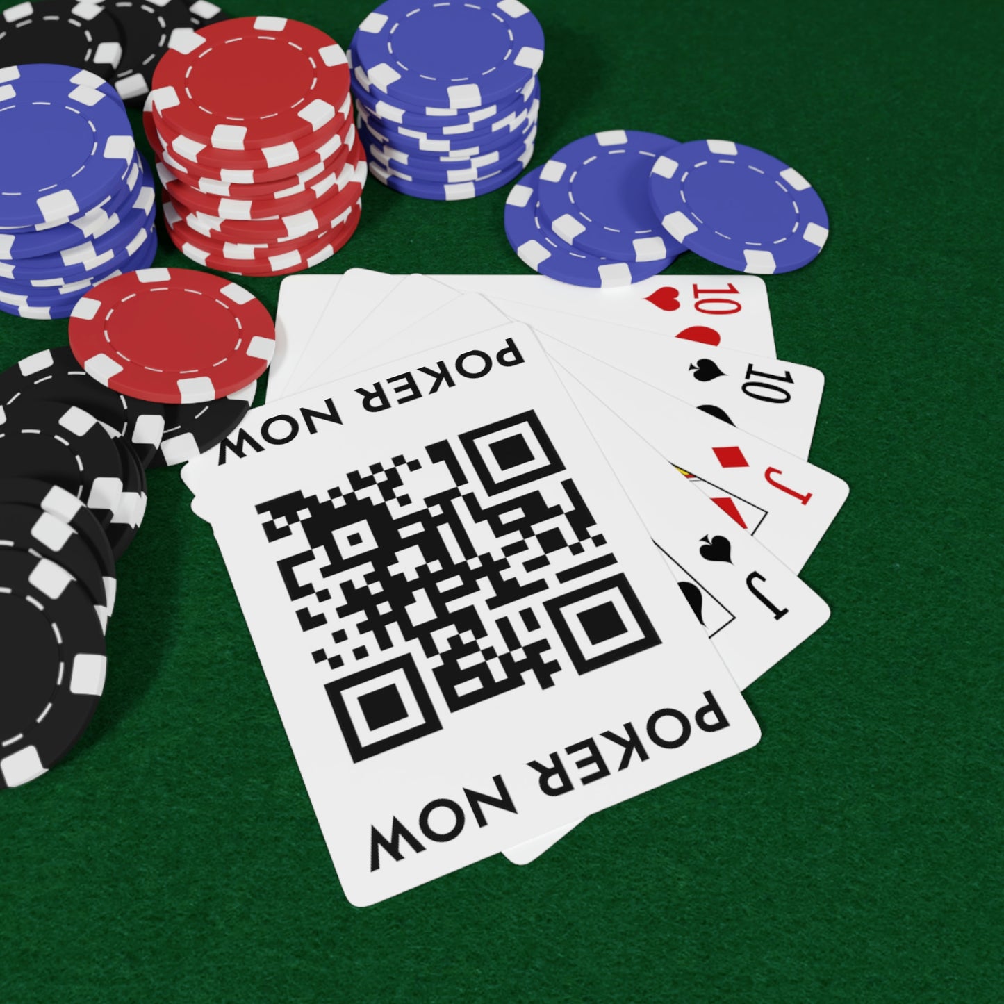 Poker Now QR Playing Cards