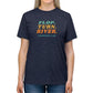 Flop. Turn River. Retro Poker Now Triblend Tee