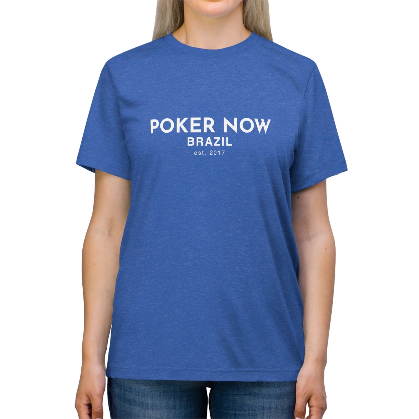 Poker Now Brazil Triblend Tee