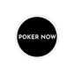 Die-Cut Poker Now Stickers