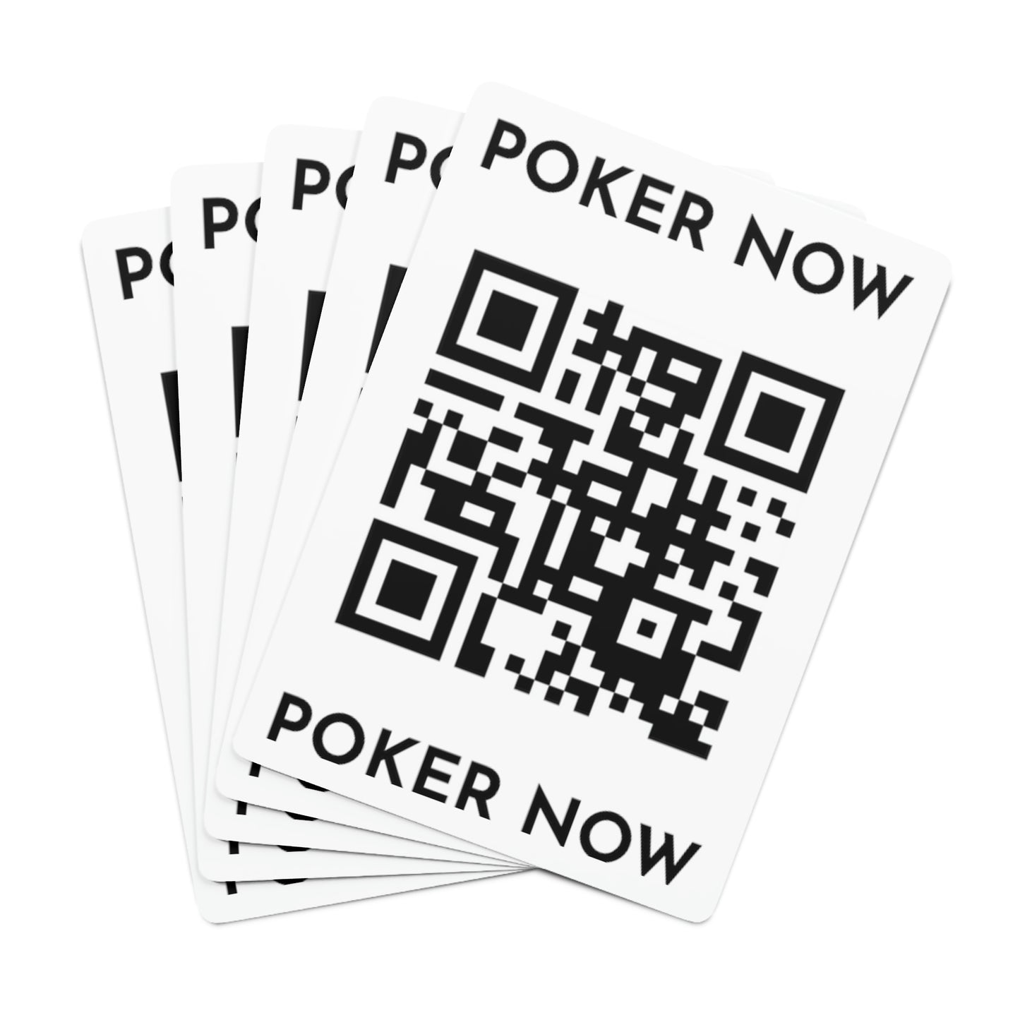 Poker Now QR Playing Cards